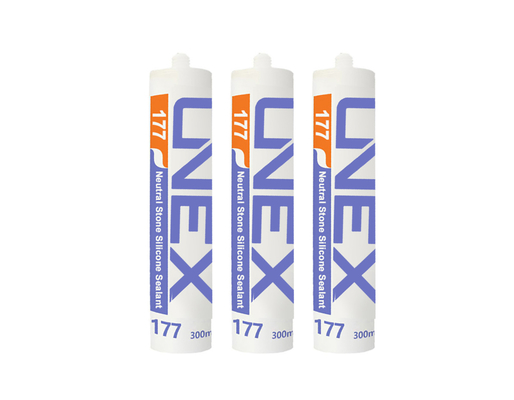 UNEX 177の最もよい価格の中立具体的なシリコーンの密封剤、大理石のためのシリコーンのゲルの付着力の接着剤
