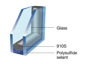 Butyl熱可塑性の暖かい端のスペーサ絶縁ガラス910Sのポリイソブチレンの密封剤